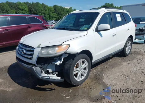 2012 Hyundai Santa Fe Limited V6 from USA, damaged, VIN 5XYZK4AG9CG104117